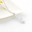 New Fashion Music Note Diamond Pendant Necklace