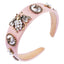 Luxury Bee Rhinestone & Pearl Baroque Wide Headband