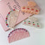 Colorful Diamond Acetate Hair Comb Shark Clip for Girls