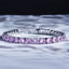 Luxury Pink Crystal Diamond Claw Chain Bracelet - European and American Style