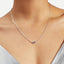 Retro Minimalist Diamond Choker Necklace