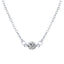 Retro Minimalist Diamond Choker Necklace