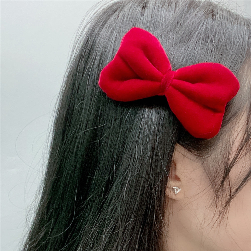 Red Big Bow Headband - Sweet Korean Style Hair Accessory