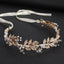 Retro Leaf Pearl Bridal Hairband