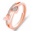 Creative Heart-to-Heart Adjustable Heart-Shaped Ring