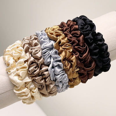 Satin Hair Ring and Rope Set - Premium Hair Accessories Collection