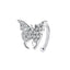 Elegant Rhinestone Butterfly Earrings for Women - Chic and Versatile Ear Clips