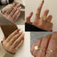 New Simple Vintage Alloy Ring Set - 10 Piece Creative Knuckle Rings Collection