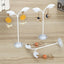 New Wrought Iron Leaf Jewelry Display and Storage Rack Set