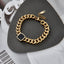 New Hip Hop Stainless Steel Cuban Chain Bracelet for Women