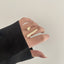 Niche Geometric Adjustable Open Index Finger Ring