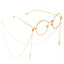 Non-Slip Metal Glasses Chain with Gold Starfish Pendant