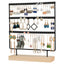 Nordic Style Multi-Layer Metal and Wood Jewelry Display Rack