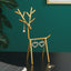 Nordic Style Deer Metal Jewelry Organizer Stand