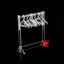 Nordic Acrylic Jewelry Organizer Stand for Earrings and Necklaces