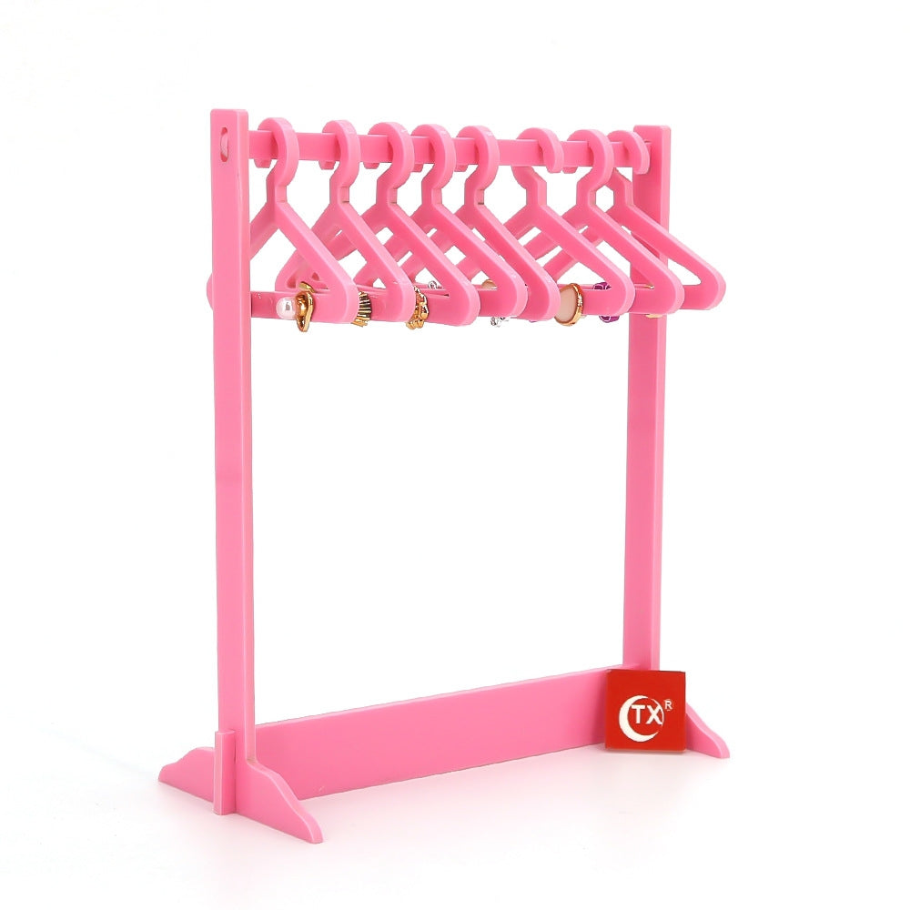 Nordic Acrylic Jewelry Organizer Stand for Earrings and Necklaces