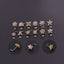 Fashion Flower 316L Stainless Steel Nose Rings & Studs with Micro Pave Zircon