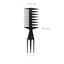 Geometric Solid Color Multi-Functional Plastic Hair Comb for Men's Styling