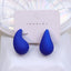 Sweet Acrylic Water Droplet Statement Earrings