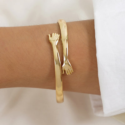 Simple Style Hand Alloy Wholesale Bangle