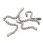Geometric Stainless Steel Jewelry Accessories for Necklaces and Bracelets - Chains, Buckles, and Hardware Components