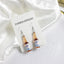 1 Pair Retro Bottle Plastic Resin Women'S Drop Earrings