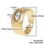 Fashion Enamel Drip Oil Evil Eye Retro Copper Tail Ring Wholesale