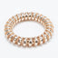 Women's Fashion Geometric Metallic Hair Tie Bracelet