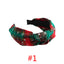 Fashion Plaid Snowflake Christmas Hair Band for Women