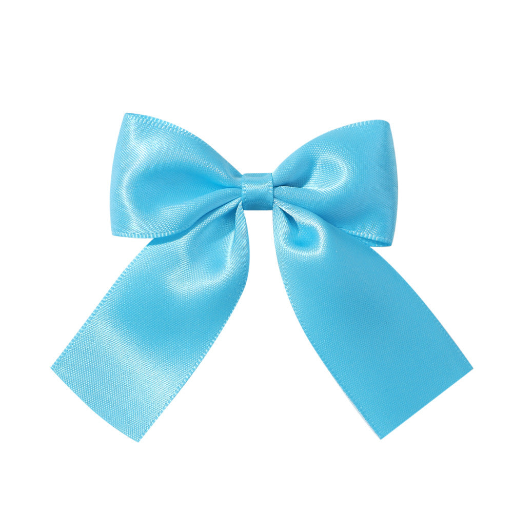 Kids' Bow Knot Hair Clip - Cute Polyester Cotton Hairpin for Girls