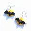 Novelty Bat Resin Epoxy Women'S Earrings 1 Pair