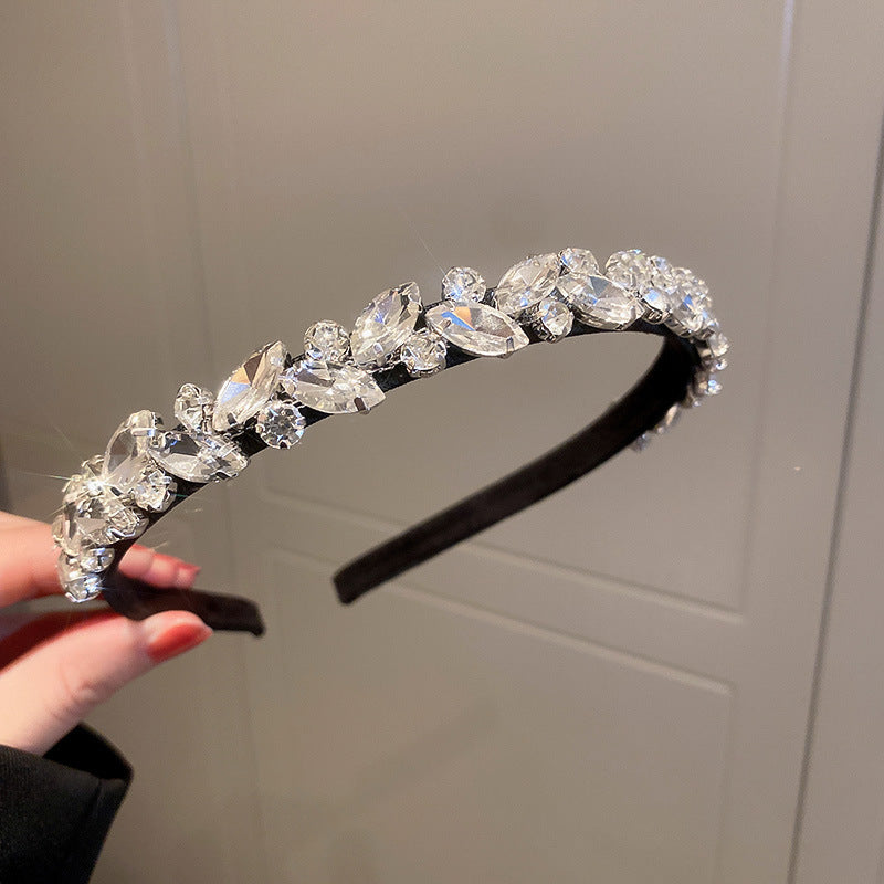 Women's Baroque Pearl & Rhinestone Embellished Hairband