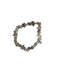 Fashion Irregular Natural Stone Beaded Bracelet with Colorful Crystal Chips