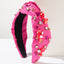 Women's Flamingo Feather Rhinestone Beaded Hairband