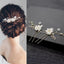 Women's Elegant Tassel Alloy Hair Band with Pearl Flower Hairpin