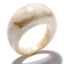 Wholesale Geometric Resin Ring for Women - Elegant Style Size 8