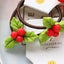 Fashion Cartoon Character Acrylic Hair Tie Set for Kids - Santa Claus Design