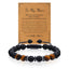 Tiger Eye Beaded Men's Bracelet - Woven Design Gift for Him