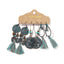 Retro Bohemian Alloy Tassel Earrings Set