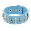 Punk Skull Multi-Layer Leather Rivet Bracelet