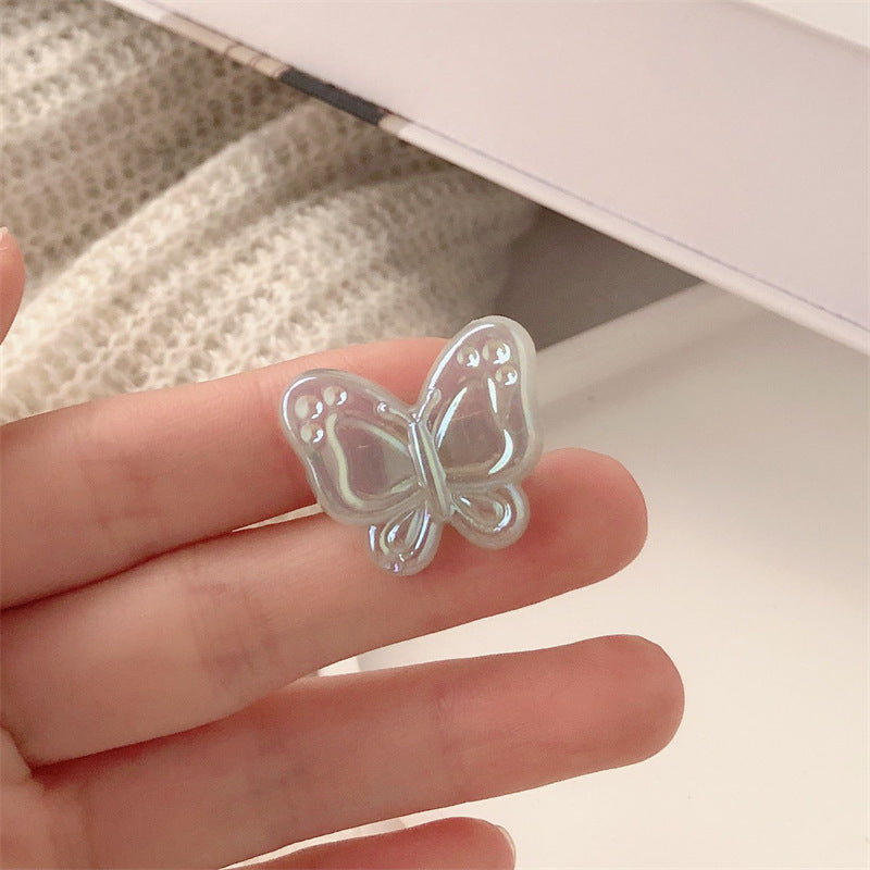 Cute Acrylic Butterfly Hair Clip