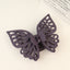 Sweet Butterfly Double Layer Hollow Hair Claw Clip