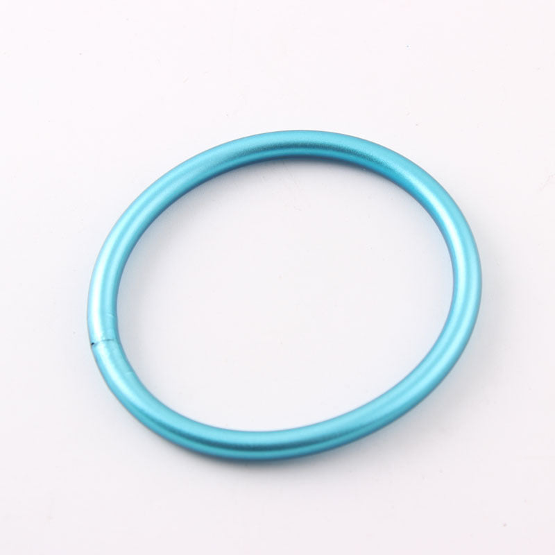 Elegant Gold Foil Silicone Women's Bangle Bracelet