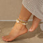 Casual Bohemian Starfish Shell Beaded Handmade Women's Anklet Waist Chain