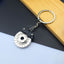 Simple Style Car Wheel Metal Keychain with Automotive Tool Charms