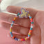 Cartoon Star Flower Butterfly Beaded Bracelet for Kids and Women