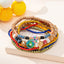 IG Style Bohemian Multicolor Glass Beaded Layered Wrap Bracelet