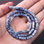 Natural Blue Dots Spacer and Abacus Beads for DIY Jewelry Making