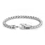 Stainless Steel Spiral Knot Chain Bracelet for Men