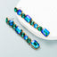 European And American Fashion & Trend New Shiny Alloy Diamond Long Fringe Earrings Women's All-Matching Street Shot Earrings Earrings
